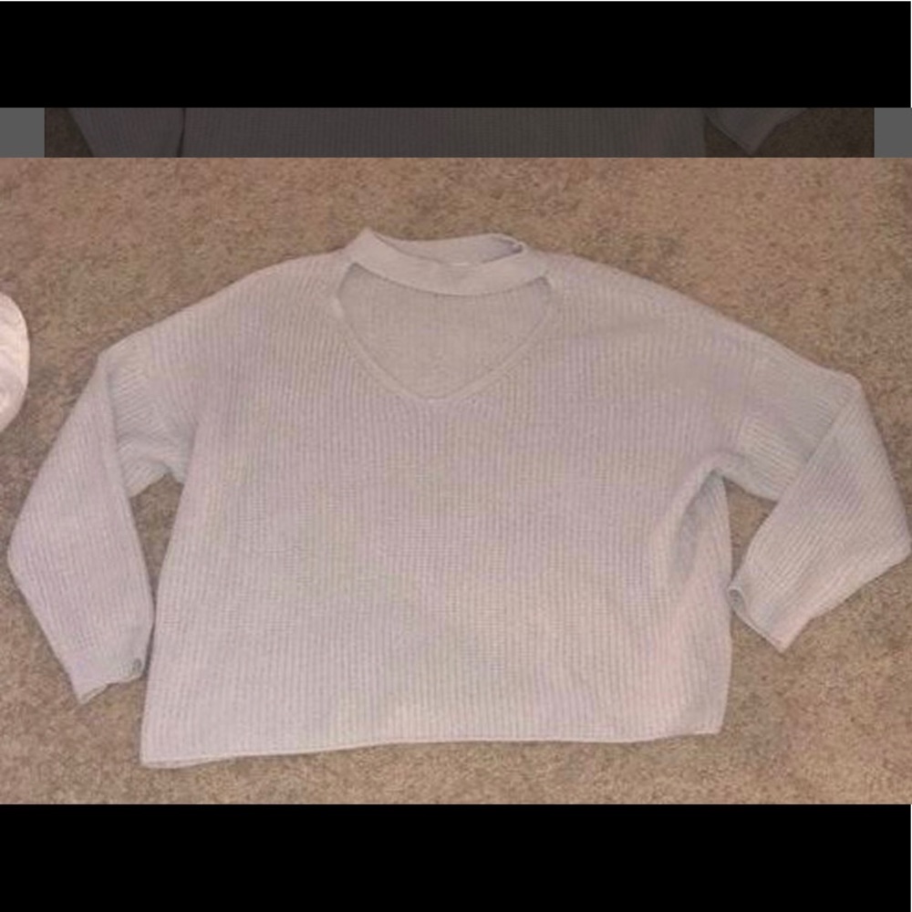 LF light pink sweater